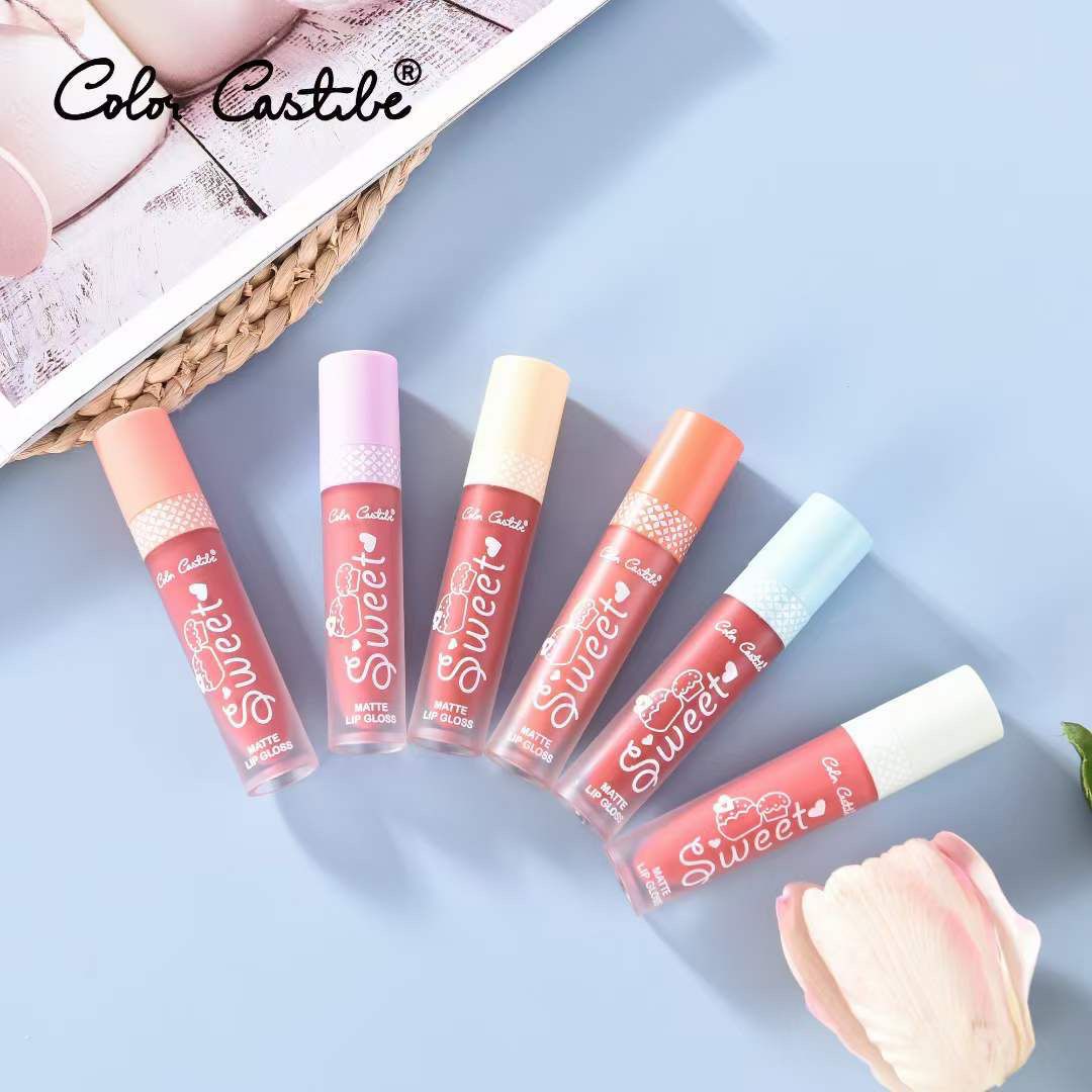 Pack of 6 Matte Liquid Lipsticks Lip Gloss Matte Lipstick Lipgloss